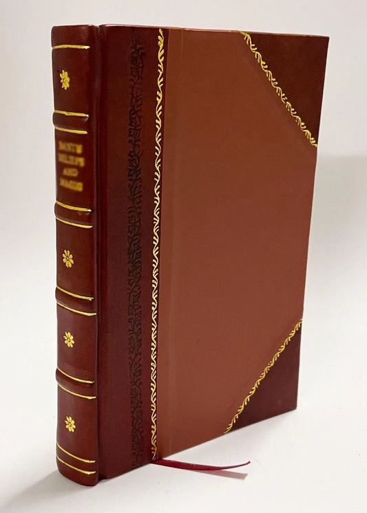 (1814) Cochrane Now p.2 Books and on White, [Leather of General Catalogue Co Bound] / (1814) Sale Volume