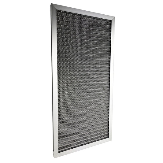 (12 HVAC  Air " x1"), 24" Electrostatic AC Washable Aluminum Furnace x Air Filter Filter, Filter Central