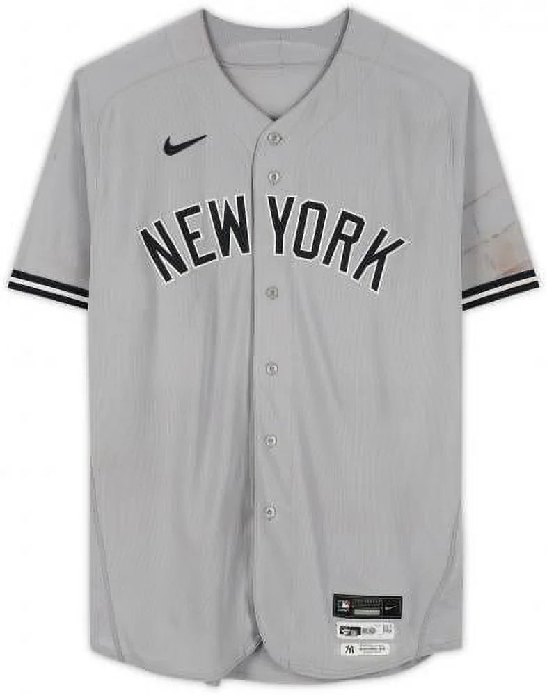 #47 Game-Used Jersey York Authentic on August New - Gray Yankees vs. 29, Angels 2022 Los Angeles Certified Montas Fanatics Frankie